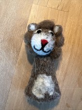 Fingerpuppe löwe braun gebraucht kaufen  Wendelstein