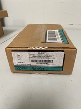 Placa frontal NetKey 10, 4 puertos, marfil eléctrico, con bolsillo para etiquetas NK4FEIY segunda mano  Embacar hacia Mexico