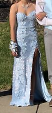 Vestido de formatura jovani tamanho 0 azul claro espartilho costas comprar usado  Enviando para Brazil