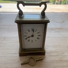 Brass carriage clock for sale  AMERSHAM