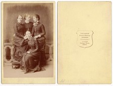 Cabinet card photograph for sale  GLASGOW