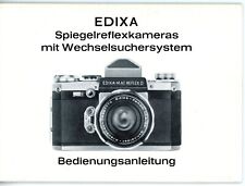 Bedienungsanleitung edixa mat gebraucht kaufen  Dresden
