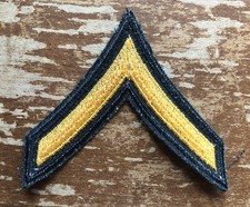 Usado, Patch de classificação do exército dos EUA da era do Vietnã, privado E-2, não usado comprar usado  Enviando para Brazil