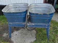 Vintage galvanized wheeling for sale  Shanksville