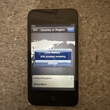 Ipod touch 8gb for sale  DUDLEY