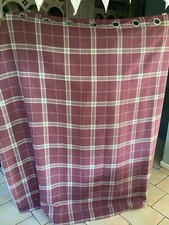 Eyelet tartan curtains for sale Eyelet tartan curtains for sale  PONTYPOOL