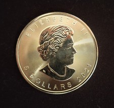 Silber münze maple gebraucht kaufen  Hamburg