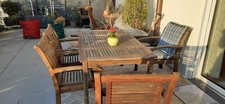 Gartensitzgarnitur teakholz gebraucht kaufen  Thurnau