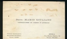 300916 autografo giuliano usato  Italia