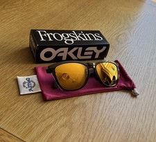 Oakley frogskins sunglasses for sale  CAMBRIDGE