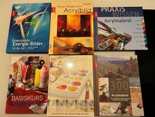 Konvolut bücher acrylmalerei gebraucht kaufen  Duisburg