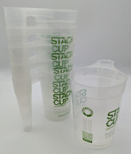 Stack cups clear for sale  LISBURN