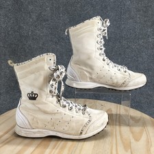 Botas de boxe Adidas vintage femininas 10 brancas Missy Elliot Respect Me 462694 comprar usado  Enviando para Brazil