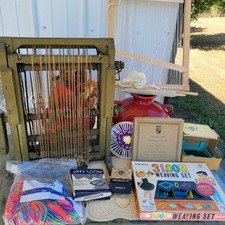 Lot vtg weaving for sale  Benton