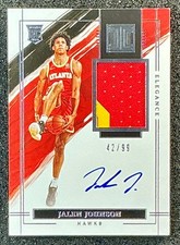 2021-22 Impecável Jalen Johnson Elegance Rookie Patch Auto #'d 42/99 - RPA comprar usado  Enviando para Brazil
