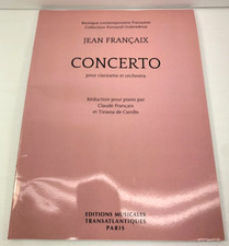 Concerto clarinette orchestra d'occasion  Expédié en Belgium