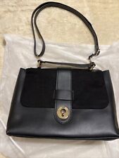 Black fuax leather for sale  BLACKWOOD