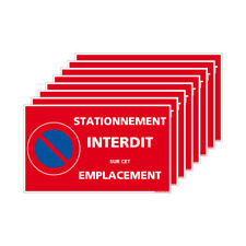 Lot autocollants stationnement d'occasion  Cambrai
