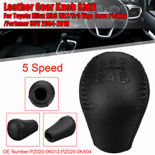 Botão de câmbio de marchas 5 velocidades para Toyota Hilux MK6 MK7 2004-2014 4x4 couro sintético comprar usado  Enviando para Brazil