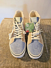 Tamanho 8 1/2 - Top secundário VANS Old School - Azul/rosa/castanho (repele água) comprar usado  Enviando para Brazil