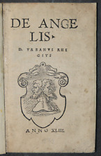 URBANUS RHEGIUS,DE ANGELIS D. VRBANVS RHEGIVS,SCHWÄBISCH HALL,BRAUBACH,1543,RAR comprar usado  Enviando para Brazil