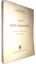 Sandulli manuale diritto usato  Italia