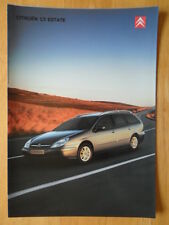 Folheto de vendas Citroen C5 Estate orig 2003 Reino Unido Mkt comprar usado  Enviando para Brazil
