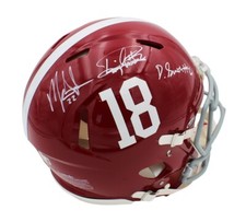 Usado, Capacete Ingram, Henry & Smith assinado Alabama Crimson Tide Speed autêntico #18 comprar usado  Enviando para Brazil