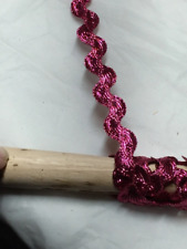 Zackenlitze pink lurex gebraucht kaufen  Hamburg