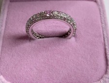 Anello eternity argento usato  Villanova d'Albenga