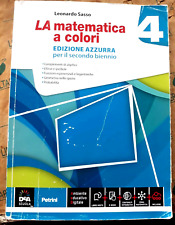 Matematica colori vol. usato  Genova