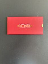 Bollinger champagne opuscolo usato  Torino