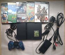 Console Sony PlayStation 2 PS2 Slim SCPH-70000 - Preto + jogo macio testado Japão comprar usado  Enviando para Brazil
