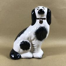 Black white spaniel for sale  CAERPHILLY