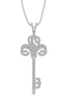 Colar pingente chave diamante natural SI1 G 0,70 quilates conjunto de moldura de pino de ouro rosa 14K comprar usado Colar pingente chave diamante natural SI1 G 0,70 quilates conjunto de moldura de pino de ouro rosa 14K comprar usado  Enviando para Brazil