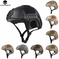 Capacete rápido tático Emerson Airsoft tipo MH estojo com mortalha NVG + trilho lateral comprar usado  Enviando para Brazil