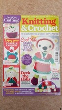 Knitting crochet magazine for sale  FROME