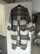 Aztec knit cardigan for sale  DERBY