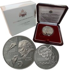 Euro argento proof usato  Piazzola sul Brenta