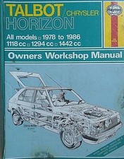 talbot horizon for sale  TONYPANDY