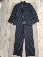 Boys black pinstripe for sale  LONDON