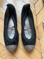 Chanel ballerines daim d'occasion  Paris XVII