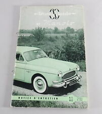 1959 manuel utilisation d'occasion  Expédié en Belgium