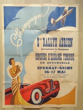 Affiche ancienne rallye d'occasion  Douarnenez