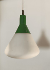 Lampadario vetro bianco usato  Ancona