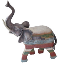 Elephant large colorful for sale  Bedford