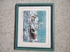Druck schlittenfahrt 20x26cm gebraucht kaufen  Tübingen