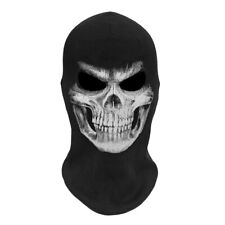 Máscara facial assustadora esqueleto caveira morte fantasma Halloween para fantasia cosplay comprar usado  Enviando para Brazil