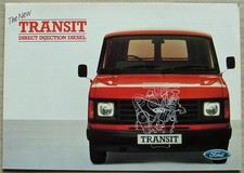 Folheto de vendas de van Ford Transit Direct Injection diesel setembro 1984 #FB1079 comprar usado  Enviando para Brazil