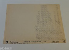 Microfich ersatzteilkatalog bm gebraucht kaufen Microfich ersatzteilkatalog bm gebraucht kaufen  Wilhelmshaven